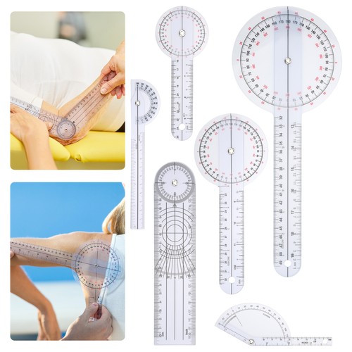 6pcs clear spinal goniometer - 6pcs,
